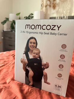 Momcozy 2-in-1 Ergonomic Hip Seat Baby Carrier