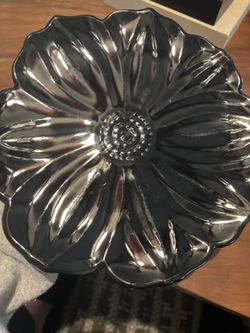 Vintage Flower Plate