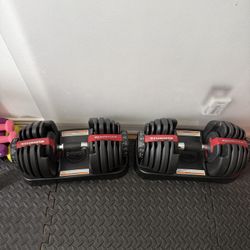 Bowflex SelectTech Dumbbells - LIKE NEW