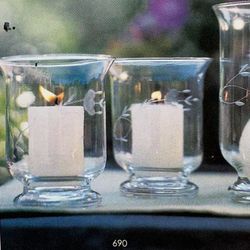 Princess House Set De 2 Votives 