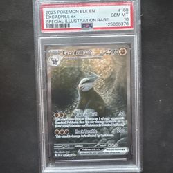 Excadrill ex SIR Black Bolt PSA 10 