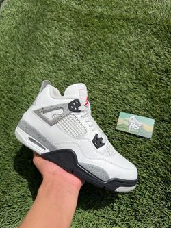 Jordan 4 White Cement