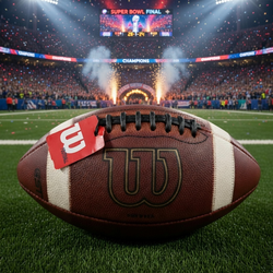 Wilson GST TDJ Junior Size (AGES 9-12) New and Game Prepped Leather Football