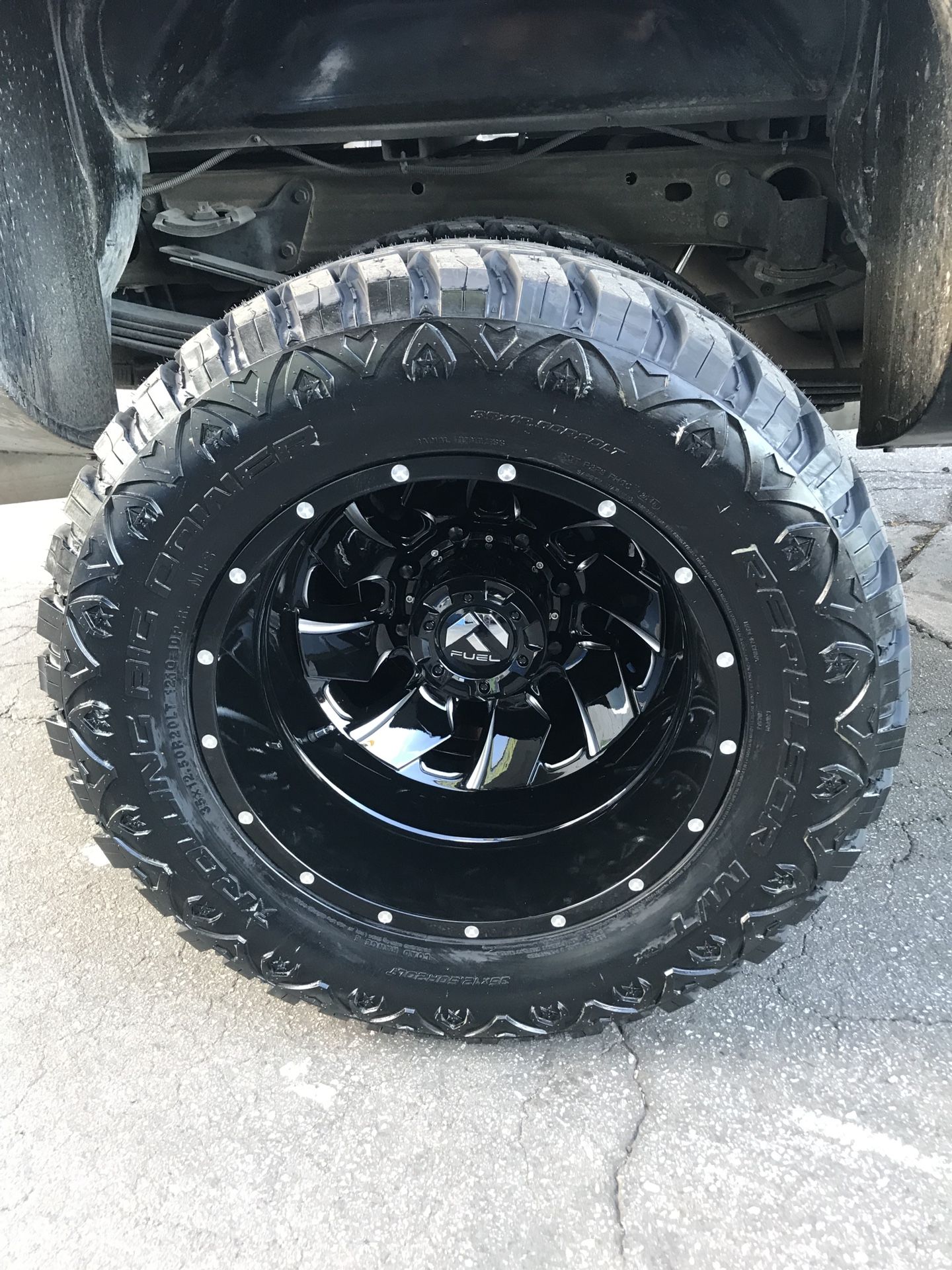 Chevy gmc ford dodge dually lift kit wheels and tires combos for Sale