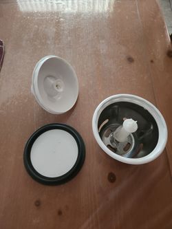 Handblender ice crushing insert blade and lid