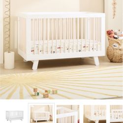 Babyletto Hudson 3-in-1 Convertible crib & Babyletto Pure Core Crib Mattress