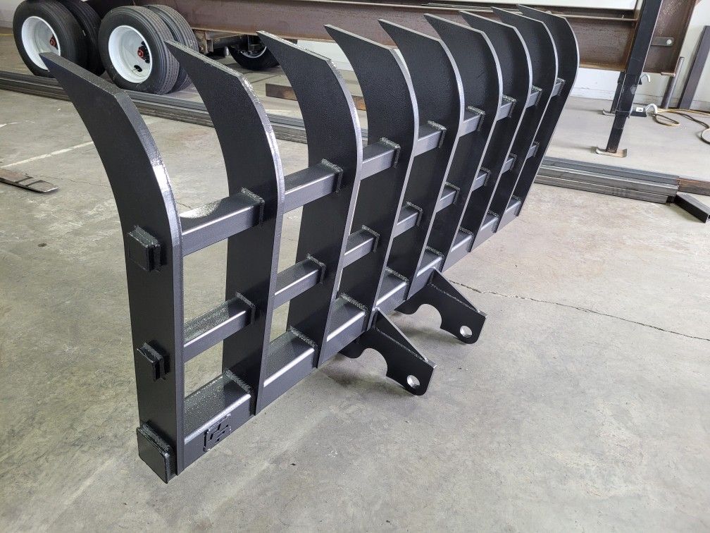 Kubota KX080 BRUSH RAKE