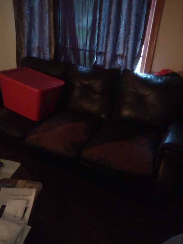 Leather Sofa And Loveseat
