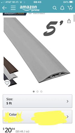 Heavy duty D-line indoor outdoor wire Protector