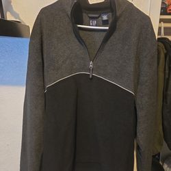 Gap Fleece Reflective Sweater