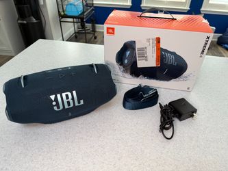 Like new JBL Xtreme 4 - Portable Waterproof Speaker. Everything works great with no issues.