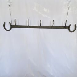 Horseshoe Metal Hook Rack Rail