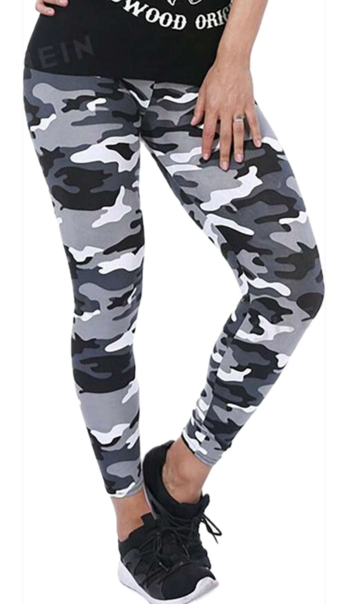 Camo Wide Waisted Leggings *NEW*