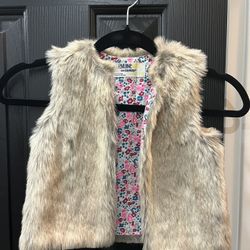 Girls Fur Vest