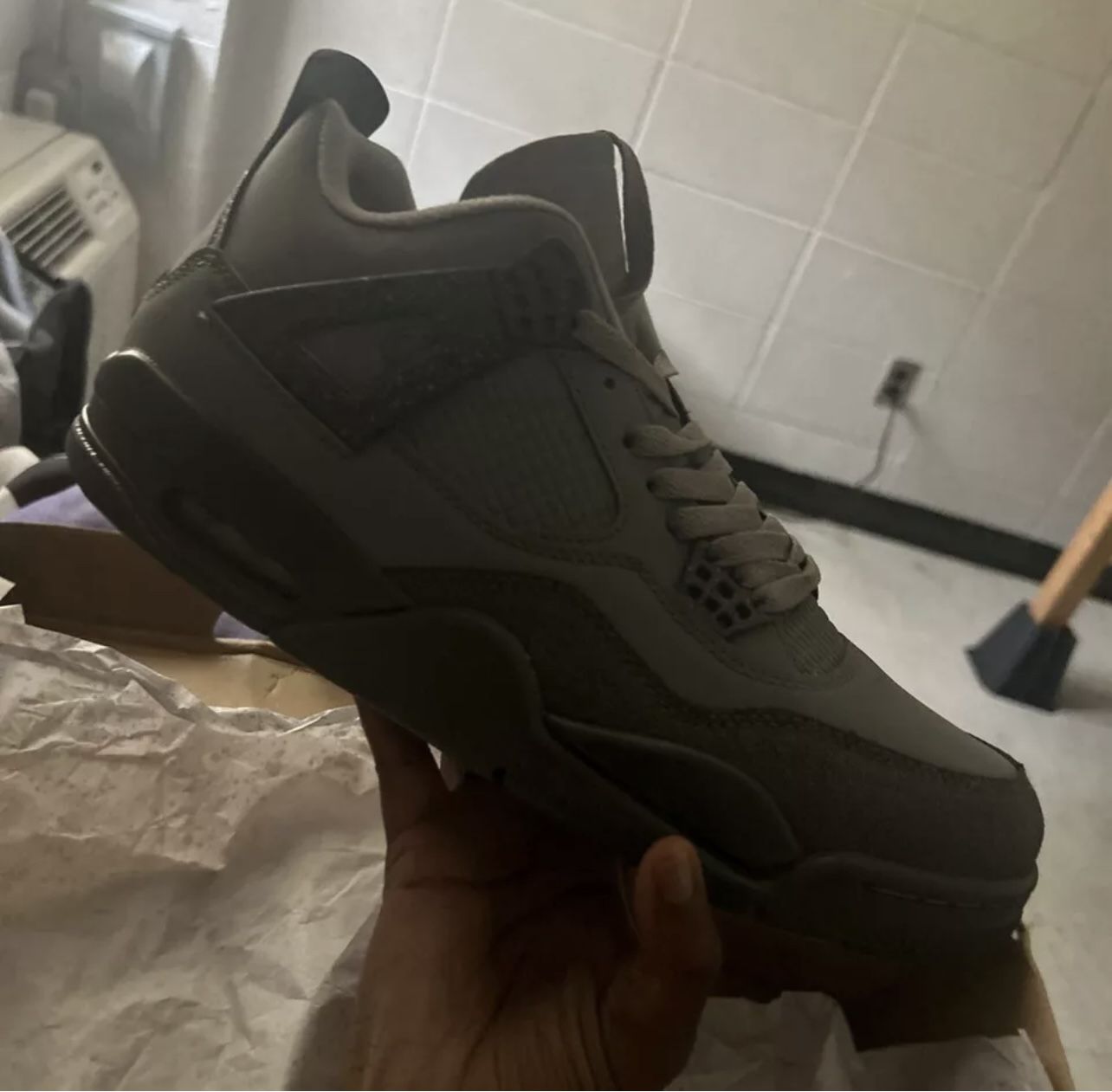 Jordan 4 Wet Cement