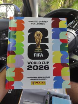 Panini 2026 World Cup Hardcover album
