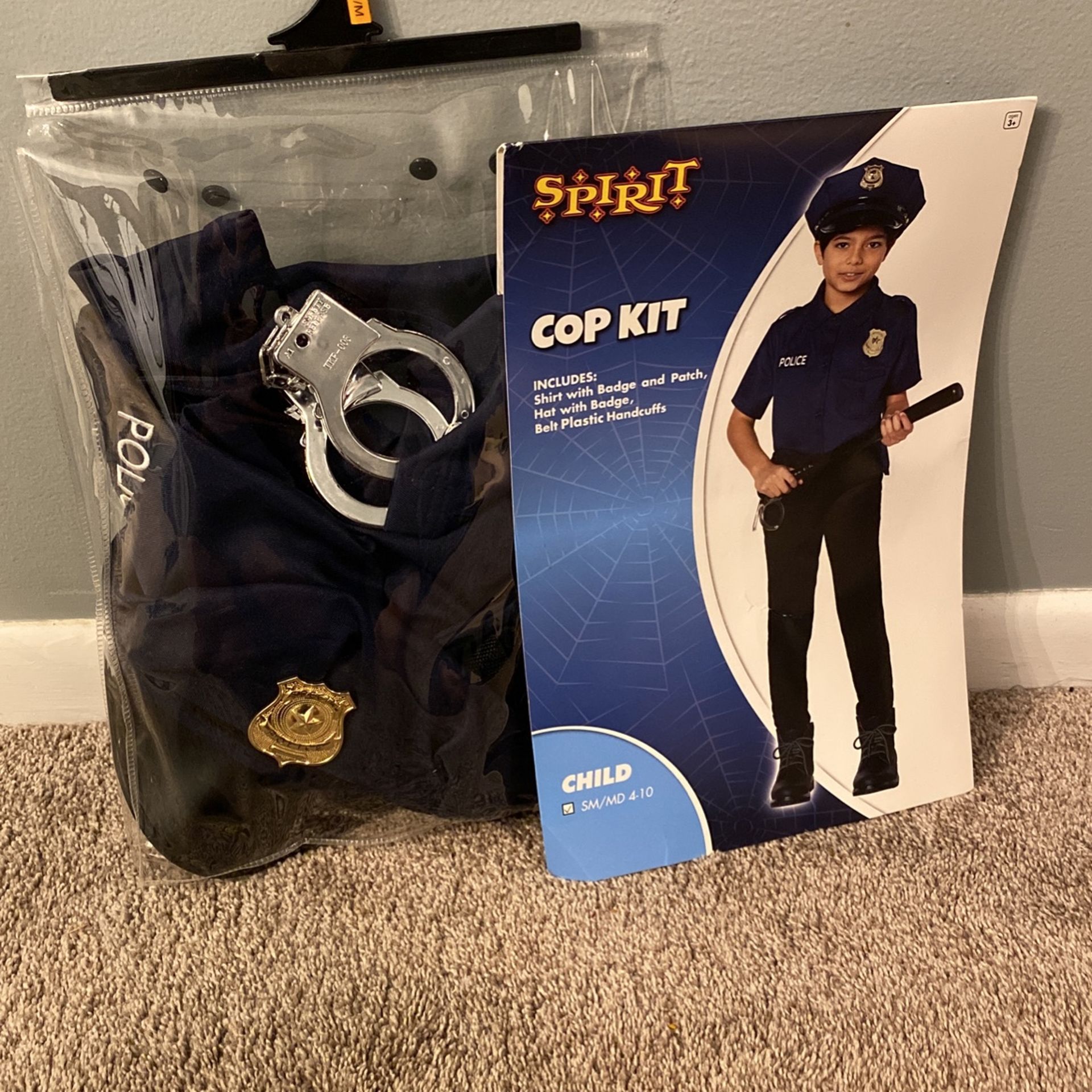 Cop Halloween costume