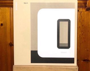 Sonos Sub 4 (White)  New! Sealed! Includes Warranty!