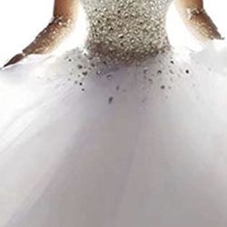 Size 4 White Wedding Dress 