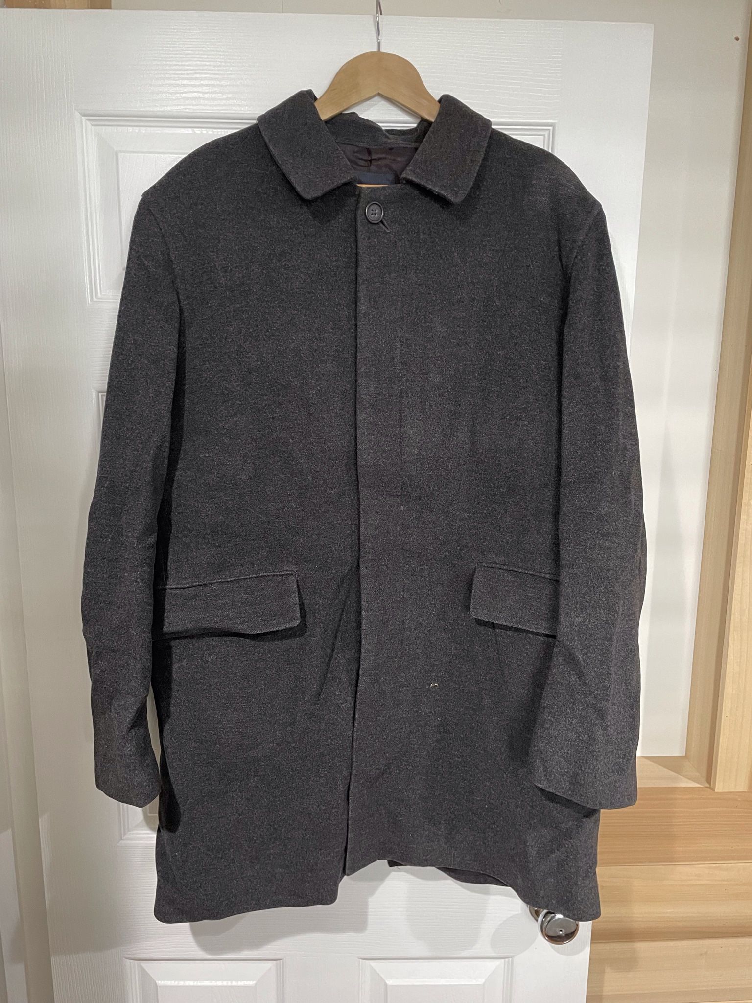 Banana Republic XL Italian Wool Cashmere Coat - EXCELLENT CONDITION