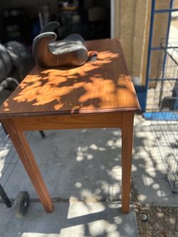 Wood table