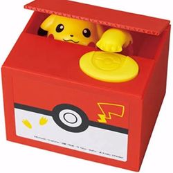 Pickachu Pockemon Musical Coin Piggy Bank 