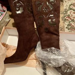 New** Women's Antonio Melani Leather Boots 