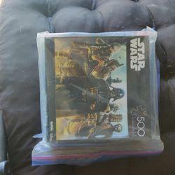 Star Wars Vader And Bounty Hunter Puzzle