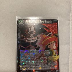 Son Gohan , Hostile Saiyan Encounter Card