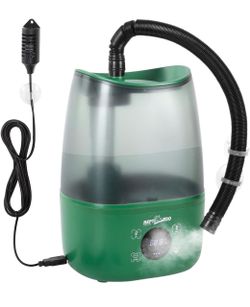 REPTIZOO Reptile Humidifier Fogger, 4L Large Reptile Fogger with Humidity Control, Terrarium Humidifiers with Extended Tube Automatic Reptile Misting 