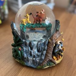 Disney Lion King Hakuna Matata Vintage Snowglobe