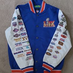 Seattle Seahawks NFL Super Bowl History Varsity Jacket "limited edition " "sold out" Size XL MEN