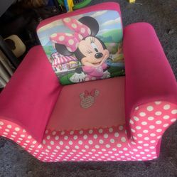 Minnie Mouse Upholstered Chair For Kids