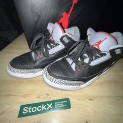 Jordan’s 3 Black Cement 