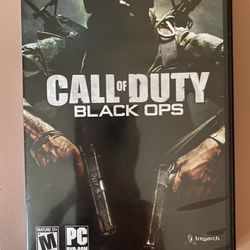 Call of Duty Black Ops PC Game DVD ROM Windows