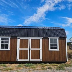 (READY2GO)🟢12x20 Lofted Barn W/ Electrical🔦🏡