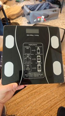 Smart Digital Bluetooth Body Fat Scale – BMI & Body Composition