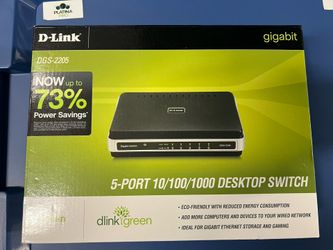 D-Link 5-Port 10/100/1000 Desktop Switch