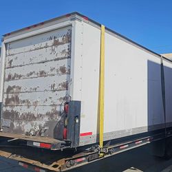 16 FT BOX TRUCK STORAGE FOR BACK YARD FREE DELIVERY 