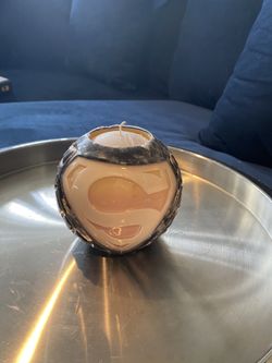 4” Round Superman Candle Custom Made 