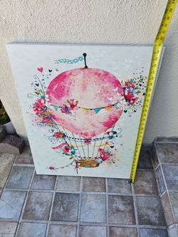 Canvas wall art painting decoration  balloon