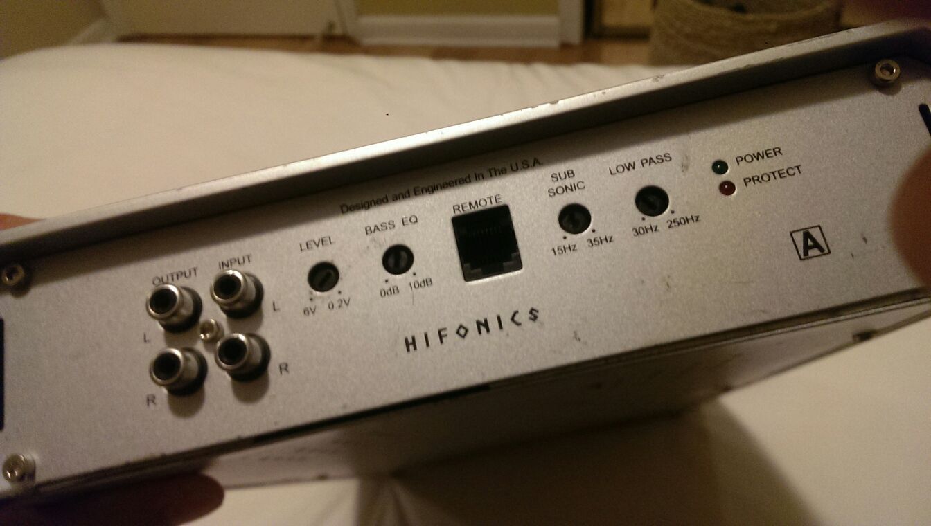 Hifonics Zeus ZRX.2000.1D 2000 watt amp