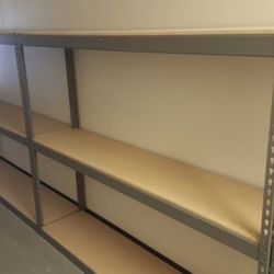 Steel Shelving 72 in W x 18 in D Warehouse Boltless Storage Rack New Better Than Homedepot Lowes Delivery Available