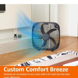 3 Speed Box Fan