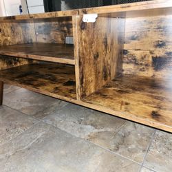 VASAGLE  Wood Coffee Table & TV Stand 