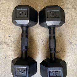10 LB DUMBBELL SET