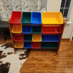 Kids toy shelves storage 