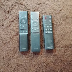 3 Samsung Sound Bar Subwoofer Remote Control $25 Cash Each