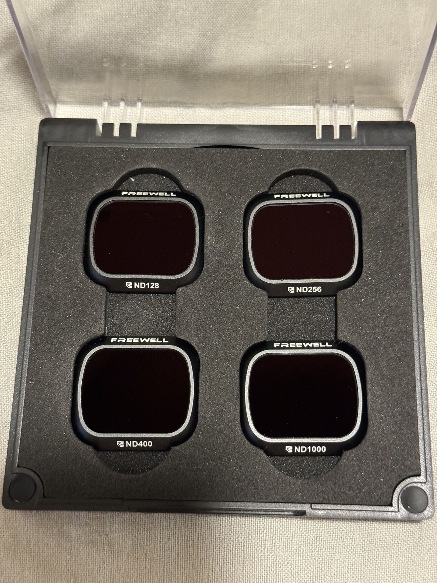 Freewell Long Exposure Photography– 4K Series – 4Pack ND128, ND256, ND400, ND1000 Camera Lens Filters Compatible with Mavic 2 Pro Drone