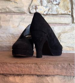 Vintage suede shoes by Karl Lagerfeld
